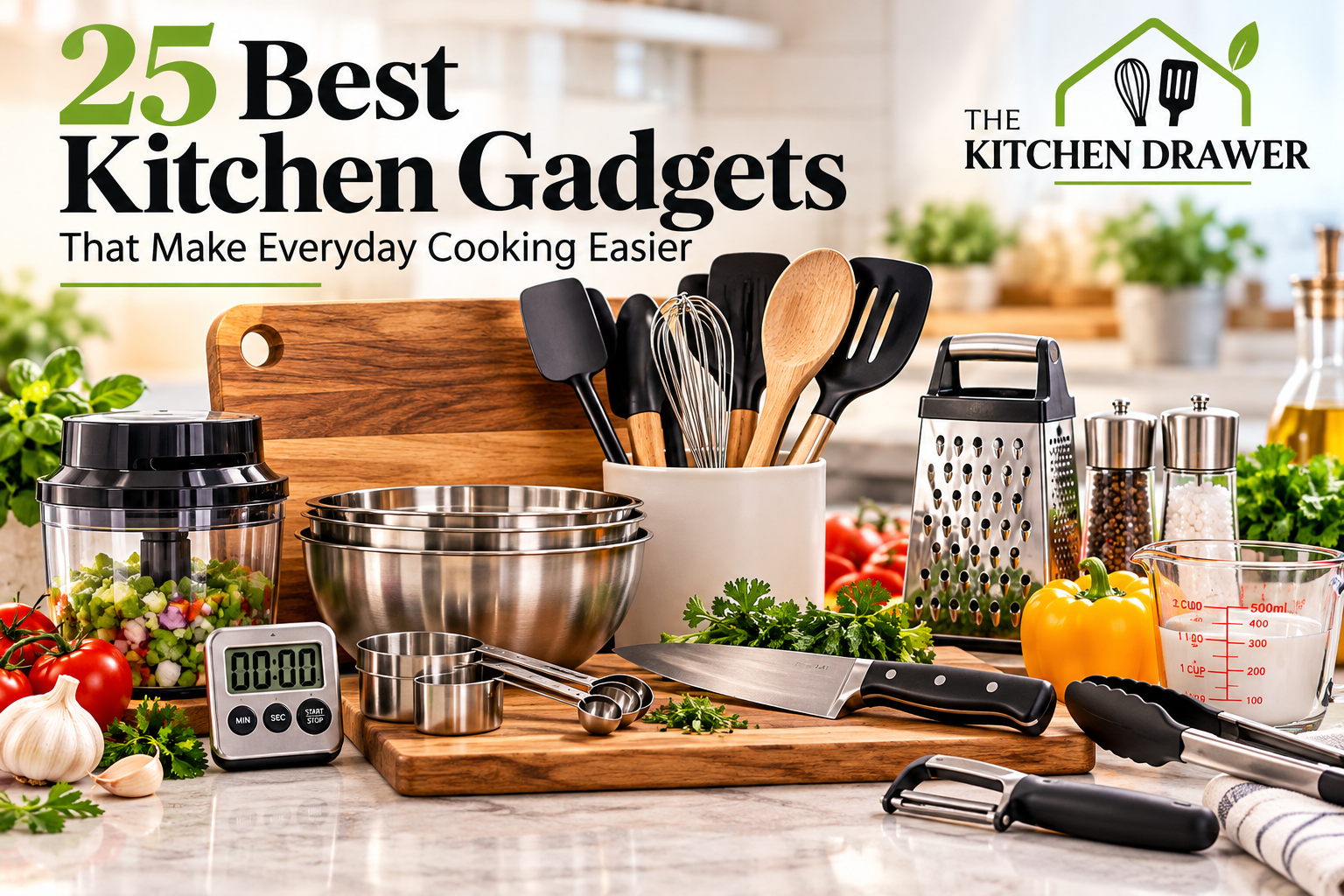 25 Best Kitchen Gadgets That Make Everyday Cooking Easier