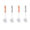 Dish Cleaning Brushes with Curved Bristles for Pots/Pans/Sink
