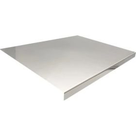 dXXL Cooked Meat Baking Tray, Double-sided Cutting Board, Stainless Steel Rolling Plate, Breakfast Tray, Suitable For Fruits, Vegetables, Meats, F (Option: 40cm50cm)